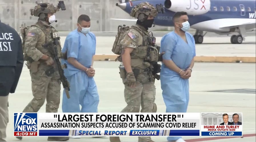 Haitian president assassination suspects arrive in U.S. to face conspiracy charges