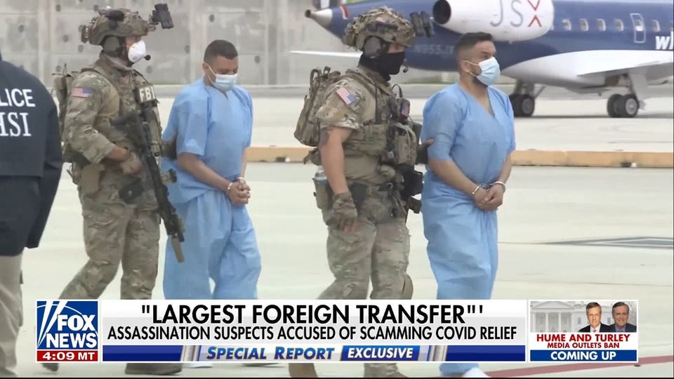 Haitian president assassination suspects arrive in U.S. to face conspiracy charges