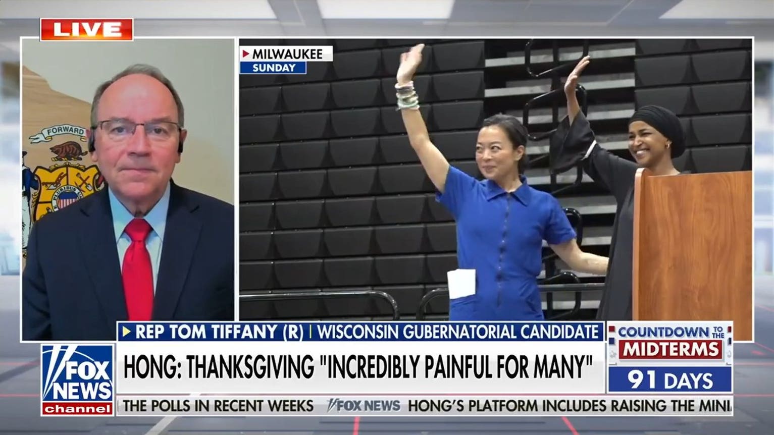 Rep. Tom Tiffany blasts far-left opponent in Wisconsin gubernatorial race