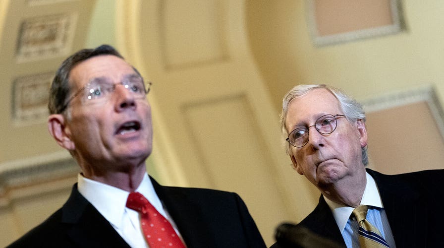 GOP senators McConnell and Barrasso hold presser on rising winter heating costs affecting Americans