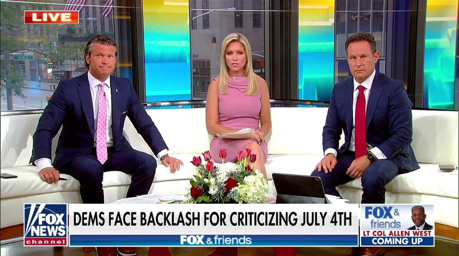 'Fox & Friends' slams 'Squad' member's 'deplorable' July 4th tweet