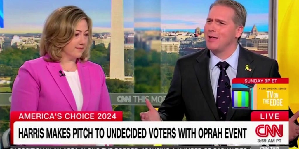 CNN commentator knocks Harris after Oprah sit-down: 'When has she sat down with hostile media?'