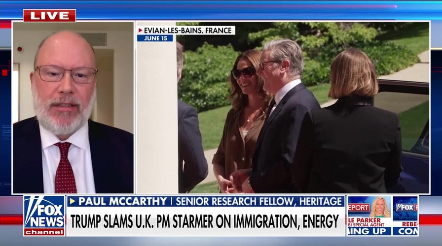 Trump slams UK PM Keir Starmer over immigration, energy failures