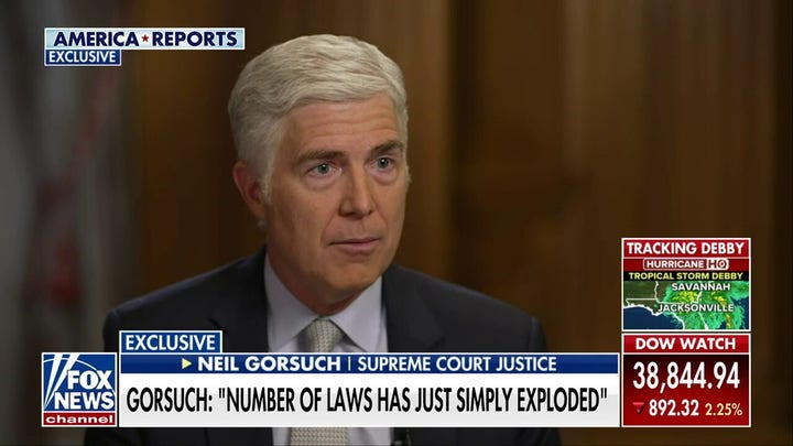 Justice Gorsuch Warns of Perils of 'Too Much Law' Amidst Biden's Proposed SCOTUS Reforms