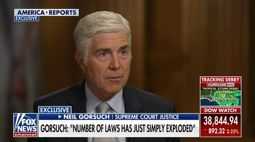 Gorsuch: Typical Americans are being 'swallowed up' by our laws