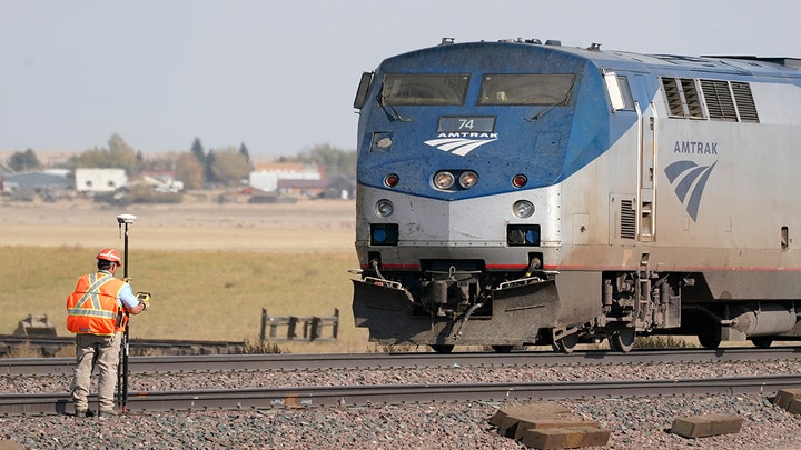 Authorities give press briefing after shooter opens fire on parked train, police respond