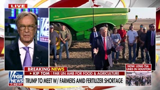 Conflict on the Strait of Hormuz leading to fertilizer shortage