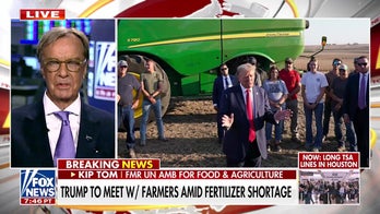 Conflict on the Strait of Hormuz leading to fertilizer shortage