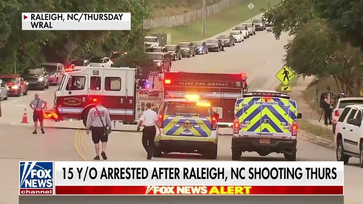 15-year-old arrested after killing five in Raleigh, North Carolina, shooting rampage