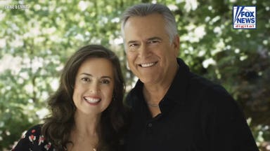 Actor Bruce Campbell touts making film with wife: ‘We never argued once’