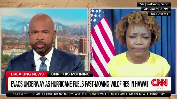White House press secretary confronted with Biden falsely saying he declared national emergency on climate