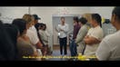 Coffee shop CEO gives pep talk to employees in Dallas, Texas
