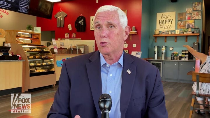 Former Vice President Mike Pence says he expect to see former President Donald Trump ‘on the ballot’