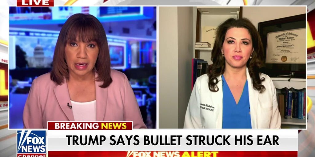 Trump's doctors likely repaired the damaged tissue in Trump's ears: Dr. Janette Nesheiwat