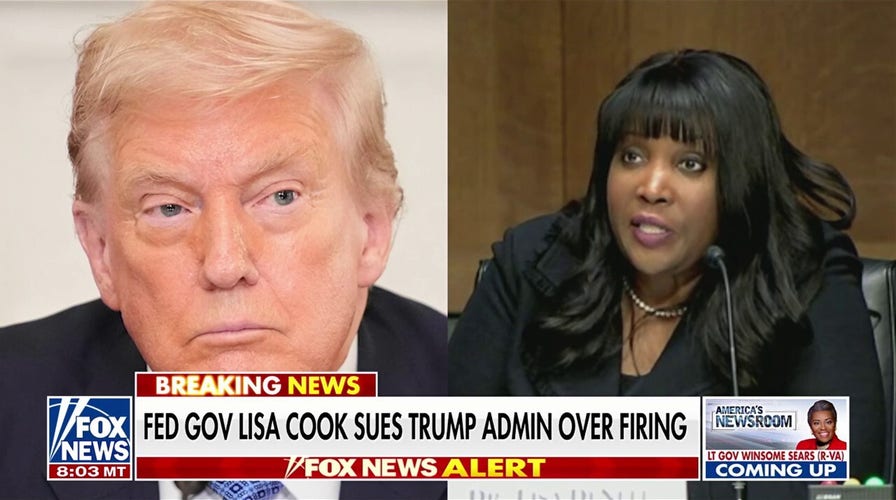 Fed Gov. Lisa Cook sues Trump admin over her firing