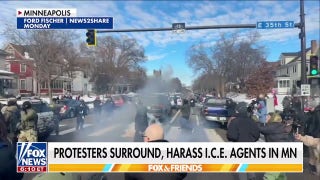 Anti-ICE agitators harass federal agents in Minneapolis