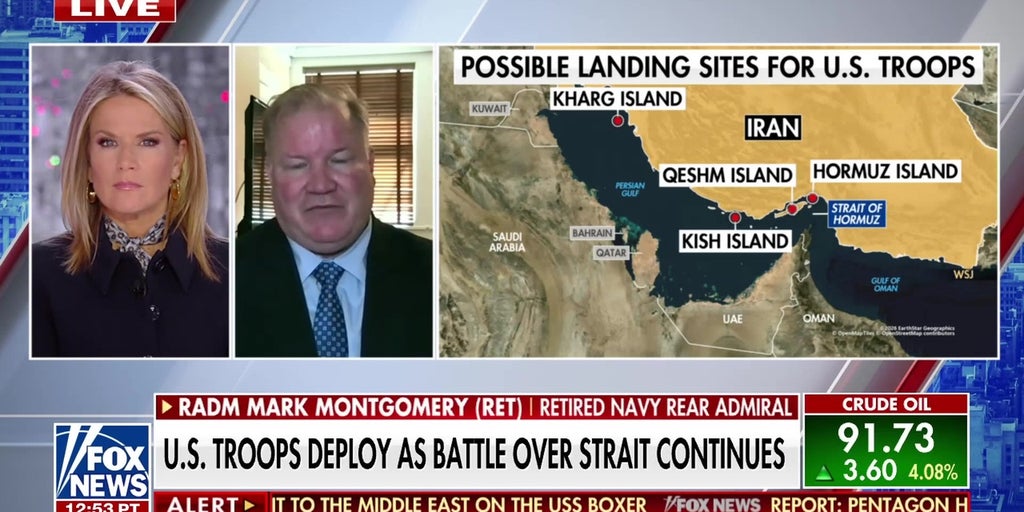Navy rear admiral breaks down the movement of US Marines to the Middle East