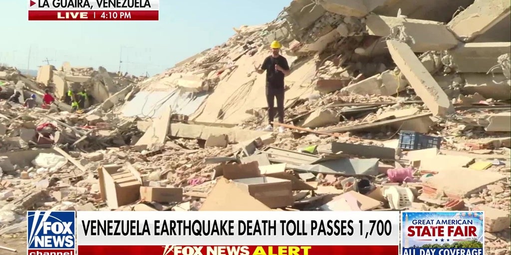 Venezuela earthquake death toll passes 1,700: Report