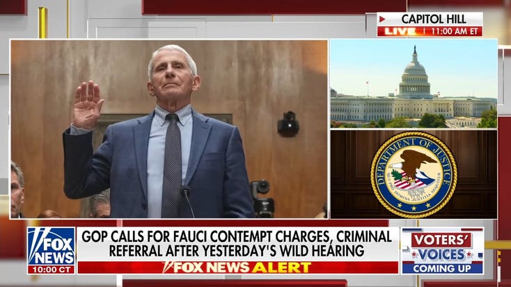GOP calls for Fauci contempt charges after wild COVID hearing