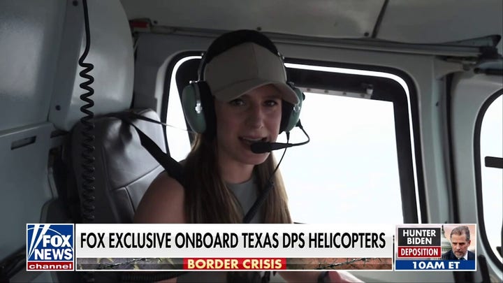Fox News gets exclusive border tour on Texas DPS helicopter
