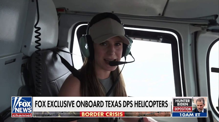 ӣ����Ƶ gets exclusive border tour on Texas DPS helicopter