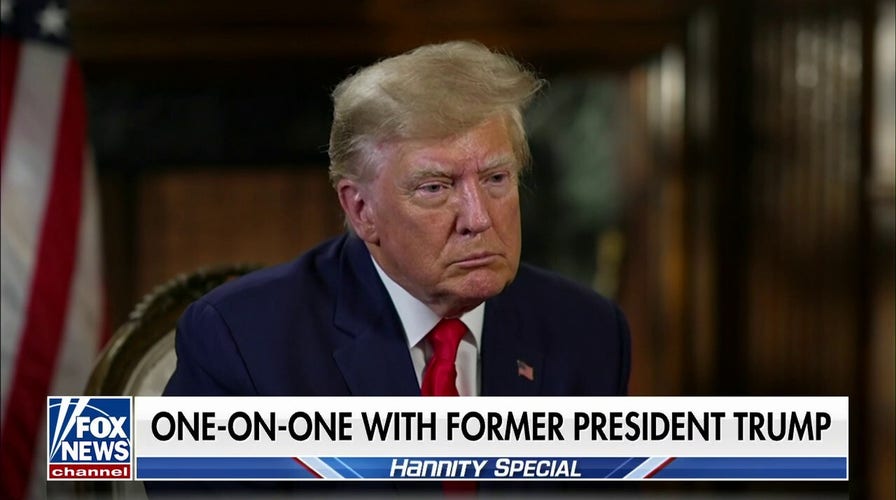 Former President Trump talks his new book