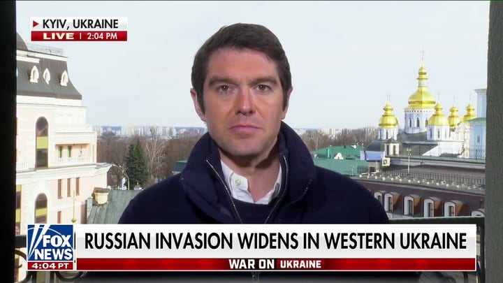 Russian invasion widens in western and central Ukraine