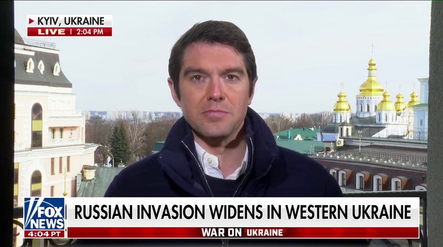 Russian invasion widens in western and central Ukraine