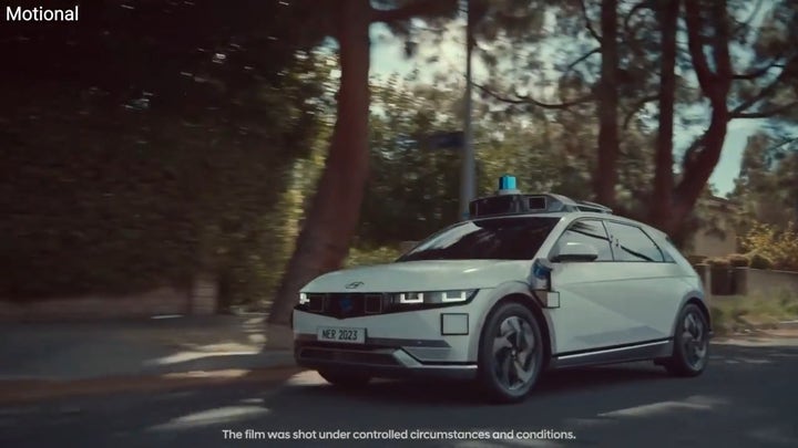 Autonomous robotaxi successfully completes 75 mph highway testing