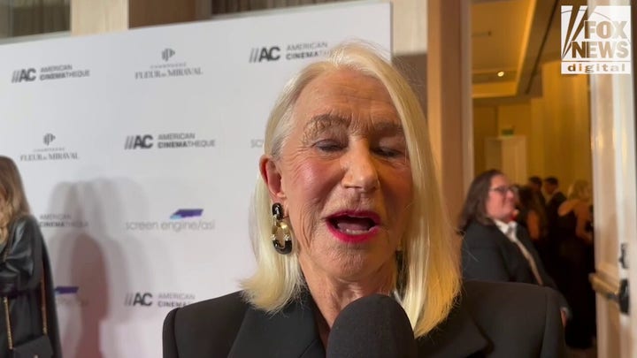 Helen Mirren says she 'never imagined' the opportunities she would have as an actress in America
