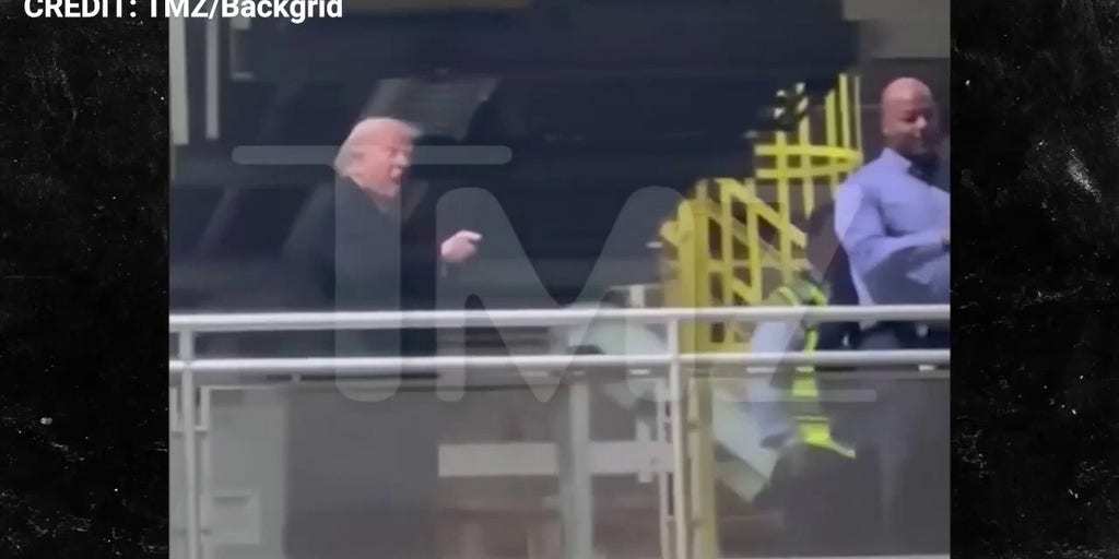 CAUGHT ON CAM: Trump flips off Ford worker in tense exchange