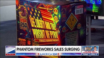 Fireworks sales surge for America's 250th anniversary