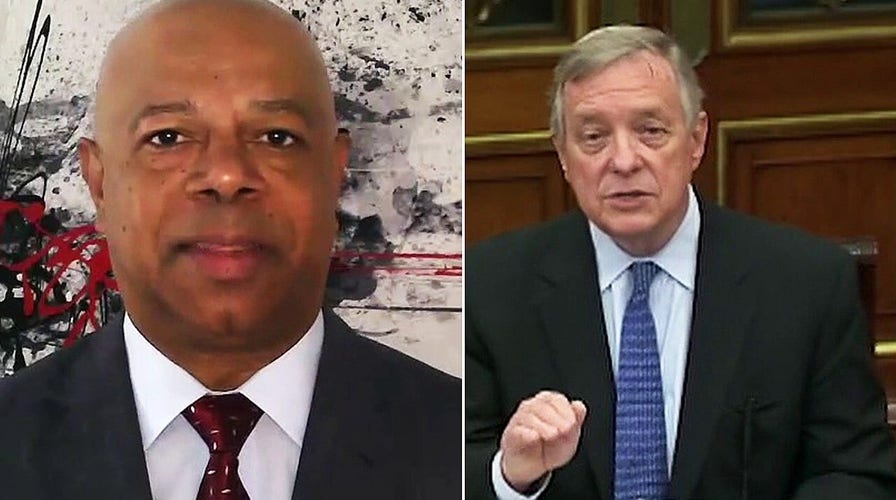 David Webb sounds off on 'hypocrisy' of Dick Durbin using word 'token' to criticize Tim Scott