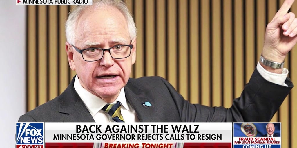 Minnesota Governor Tim Walz swats down calls for his resignation