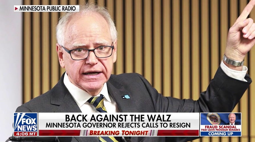 Minnesota Governor Tim Walz swats down calls for his resignation