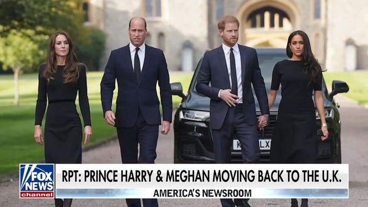 Prince Harry and Meghan Markle plan return to UK after six years in US