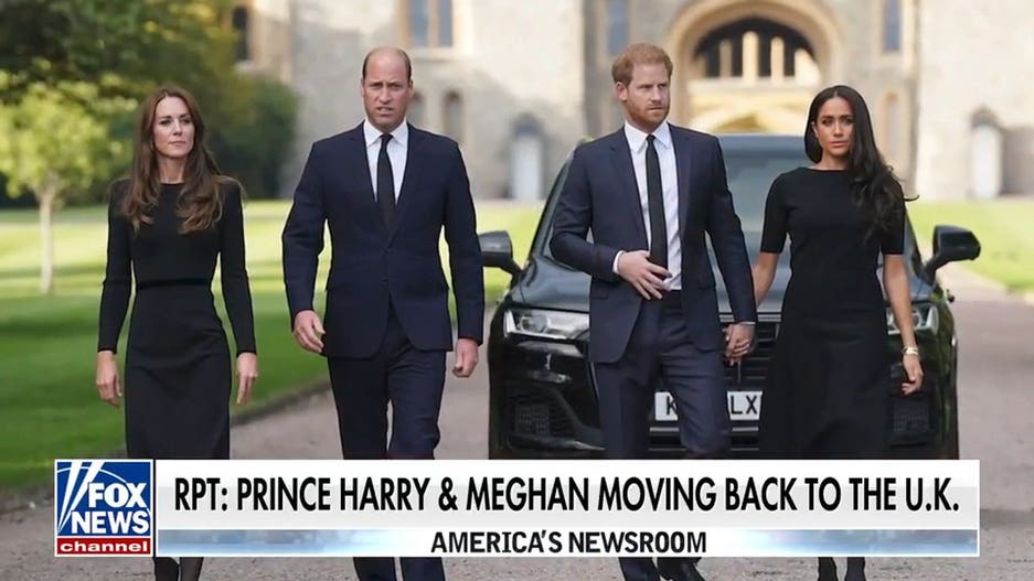 Prince Harry and Meghan Markle plan return to UK after six years in US