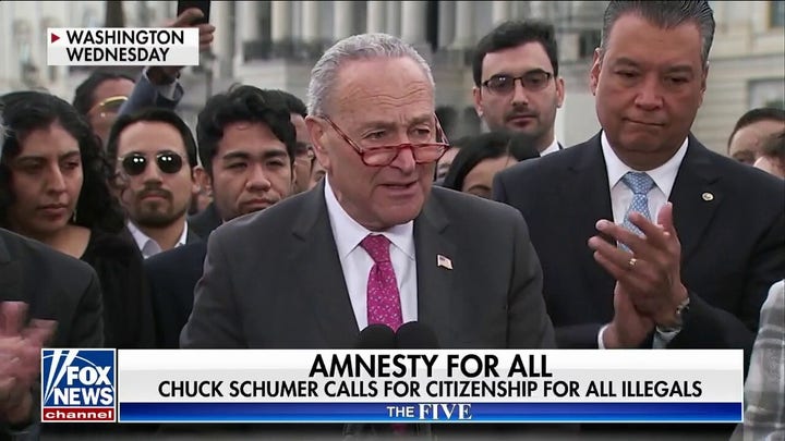 Schumer flip-flops on amnesty and illegal immigration