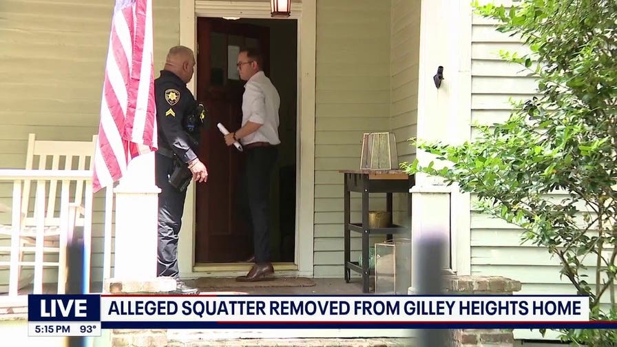 Lee Gilley's home taken over by alleged squatter, removed by Texas police