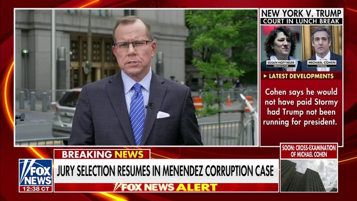 Jury selection continues in Sen. Menendez corruption trial
