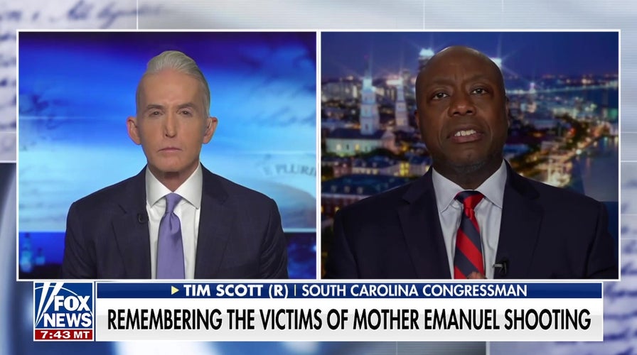 Sen. Tim Scott highlights families' forgiveness after Charleston church massacre