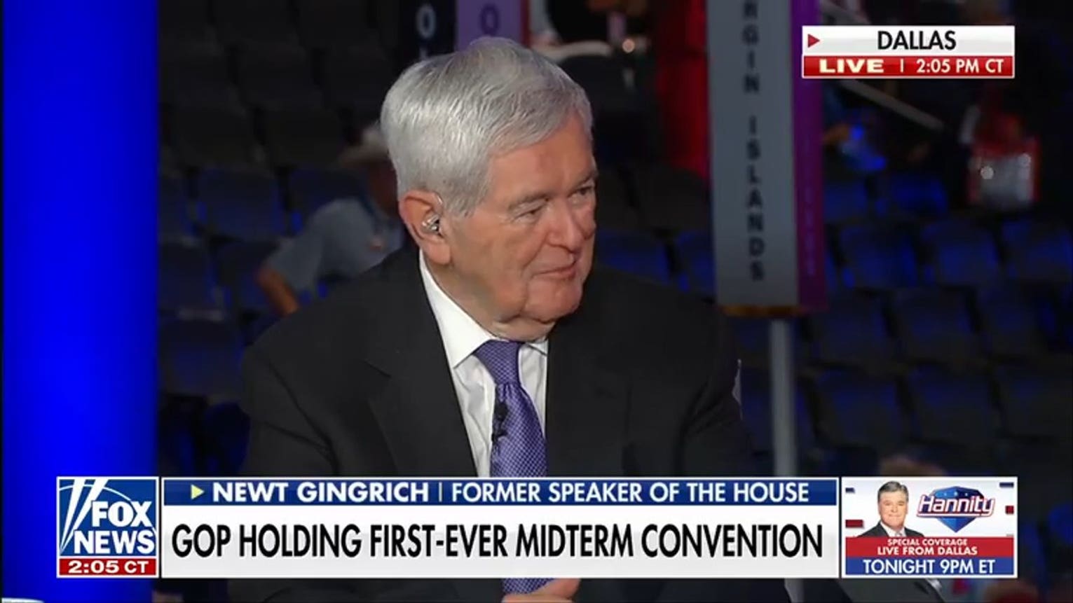 Newt Gingrich warns GOP midterms must focus on America's future
