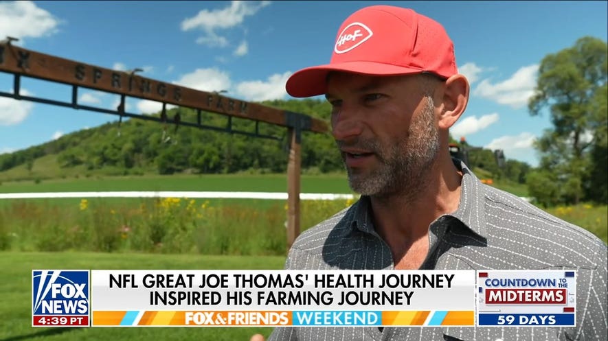 Joe Thomas went from NFL to building a farm