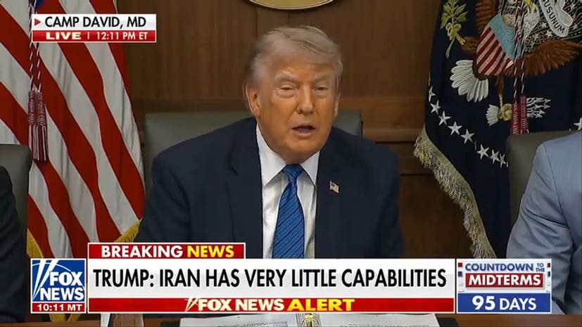 President Trump: This shows how much success we're having with Iran
