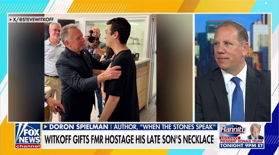 Steve Witkoff gifts late son's Star of David necklace to former hostage