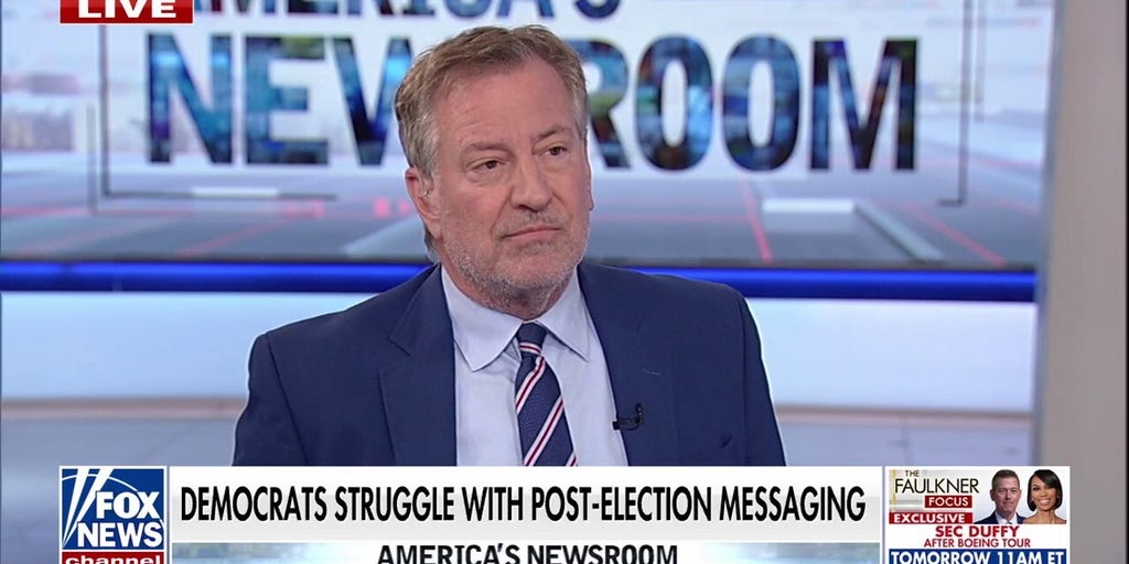 Bill de Blasio argues Democrats 'could have won' in 2024: 'We blew it'