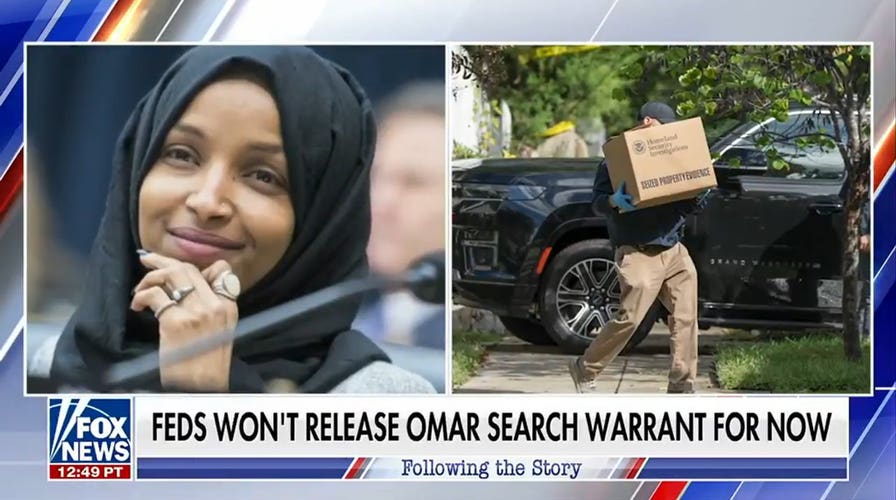 Feds decline to unseal Rep Ilhan Omar search warrant