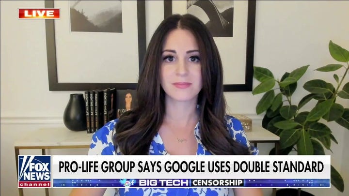 Google shuts down ads posted by pro-life group