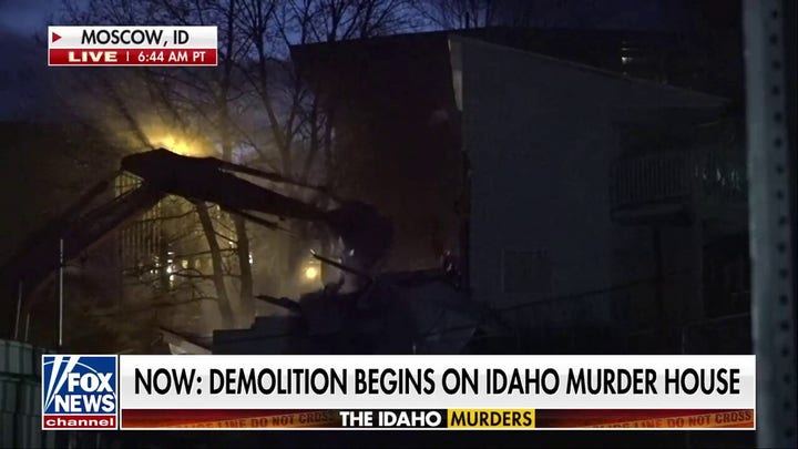 Idaho murder house being torn down despite concerns over investigation 