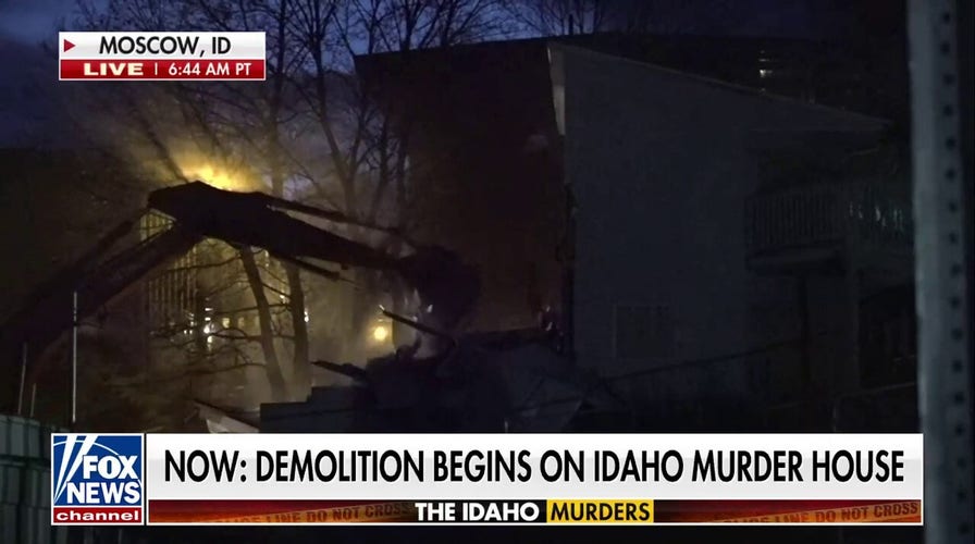 Idaho murder house being torn down despite concerns over investigation 